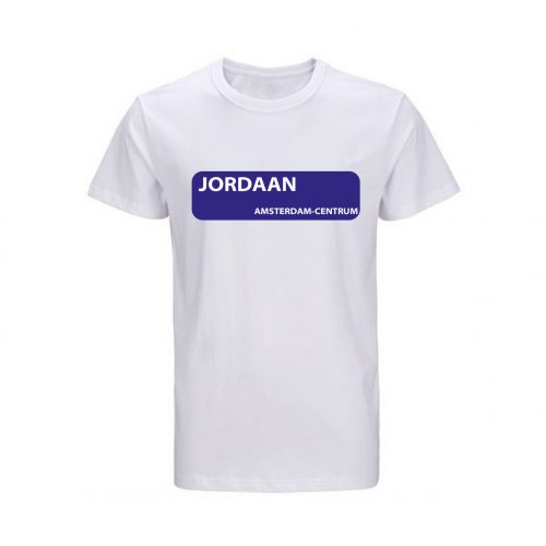 T-shirt Amsterdam Straatnaambord Jordaan